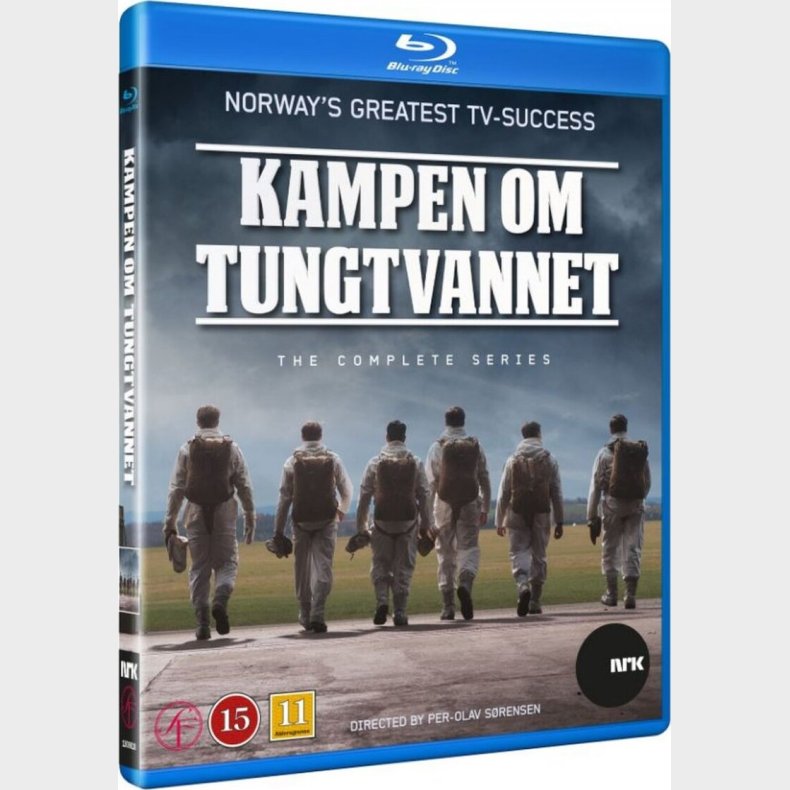 Kampen Om Det Tunge Vand - Den Komplette Serie - Blu-Ray - Tv-serie