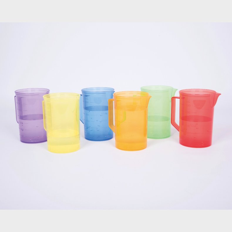 tickit | Kander - Transparente, 6 stk