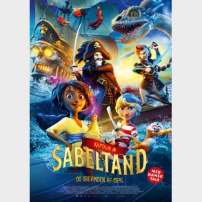 Kaptajn Sabeltand Og Grevinden Af Gral - DVD - Film