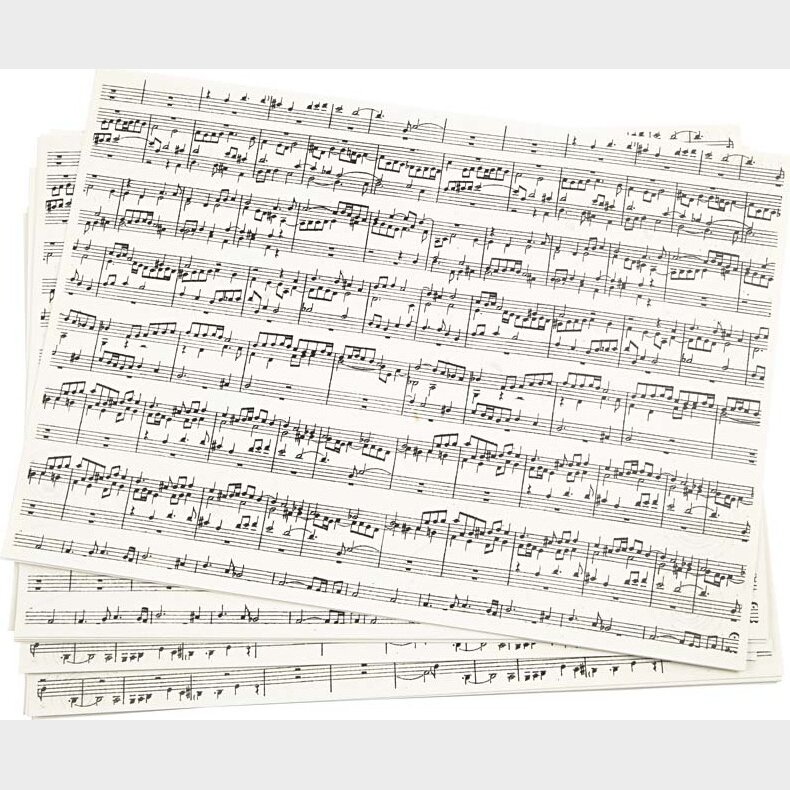 Kardus Med Print - Noder - A4 - 210x297 Mm - 100 G - 10 Ark