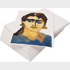 Karduspapir - Genbrug - A4 - 180 G - Hvid - 100 Ark