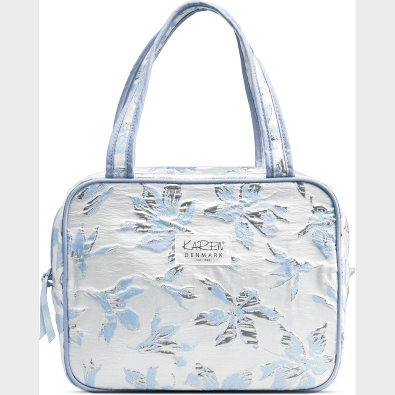 Karen - Toilettaske Med Hank - Bl Brokade