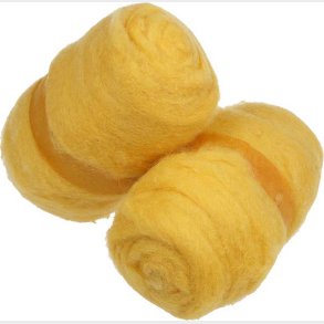Kartet Uld - Gul - 2x100 G