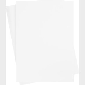 Karton - 460x640 Mm - 210-220 G - Hvid - 25 Ark