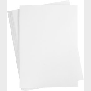 Karton - A2 - 180 G - Hvid - 100 Ark