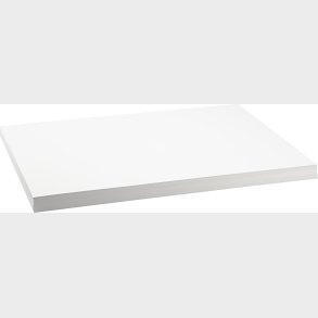 Karton - A2 - 250 G - Hvid - 100 Ark