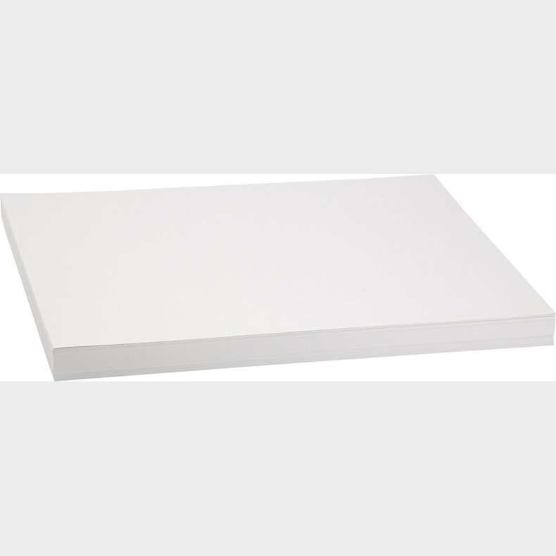 Karton - A3 - Hvid - 100 Ark