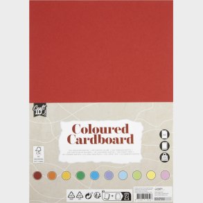 Karton A4 200 G - 100 Ark Assorterede