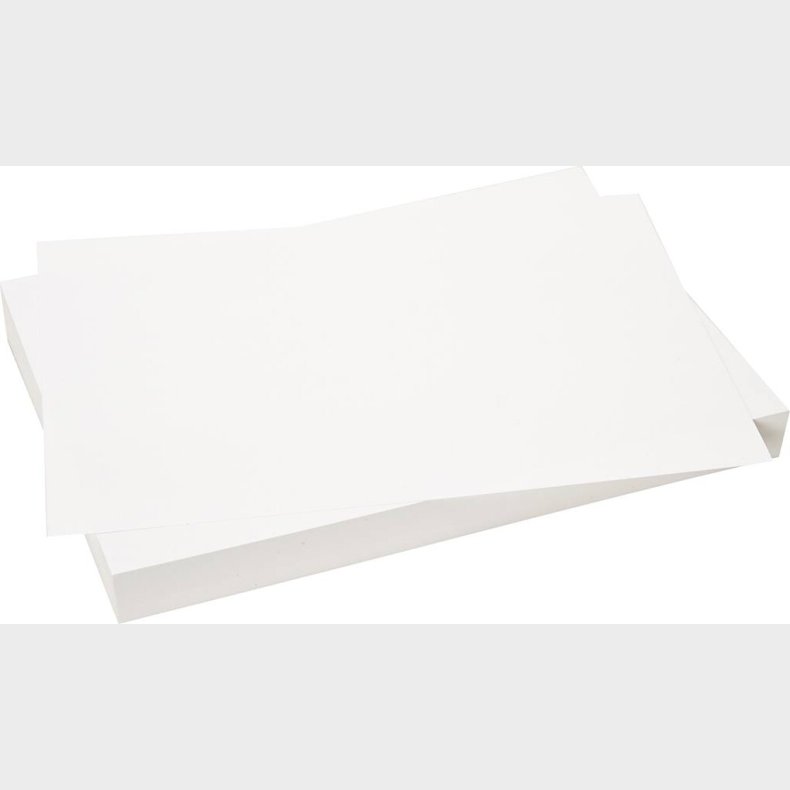 Karton - A4 - 210x297 Mm - 180 G - Hvid - 200 - Stk.