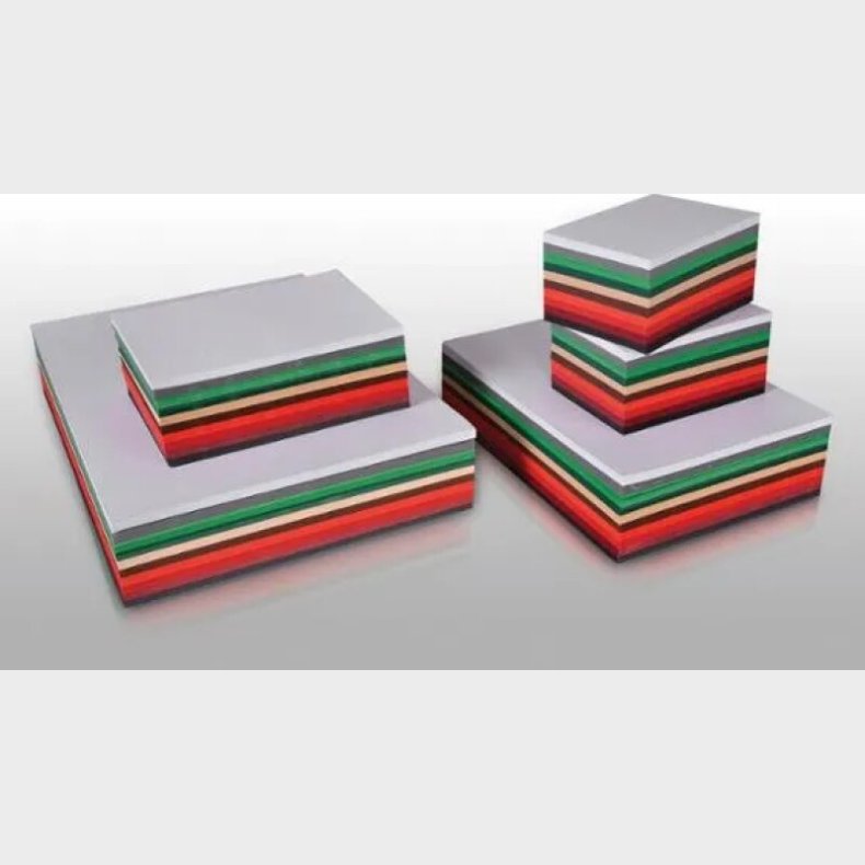 Karton Julepakke 1500 Ark Assorterede Str