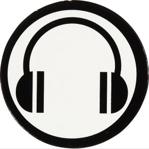 Kartonmrkat -  25 Mm - Hvid/sort - 20 Stk.