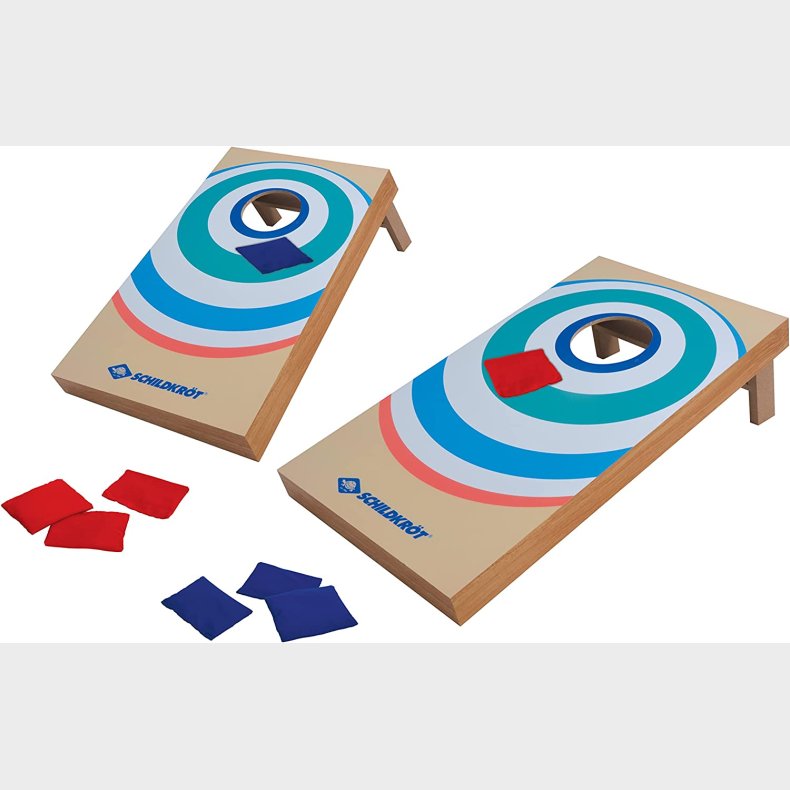 Schildkrt | Kastespil m. rteposer - Cornhole