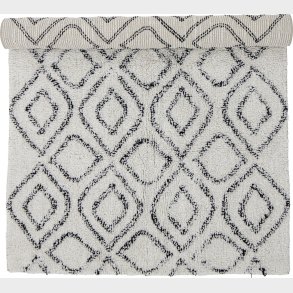 Bloomingville - Katie Tppe - Hvid - Bomuld - 90x150 Cm