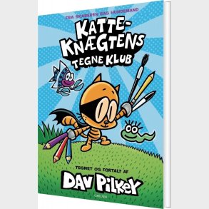Katte-kngtens Tegneklub 1 - Dav Pilkey - Bog