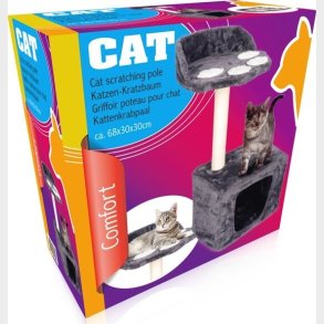 Kradsetr Til Katte - Mrkegr - 68 Cm