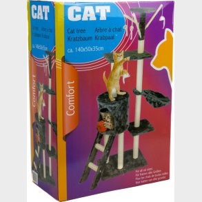 Kradsetr Til Katte - Mrkegr - 140 Cm