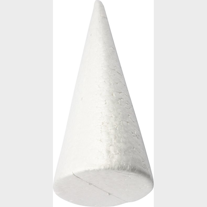 Kegle - H 35 Cm -  16 Cm - Hvid - 1 Stk.