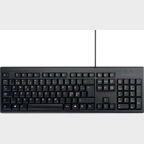 Kensington - Eq Kb100s Pn Tastatur Med Ledning (black)