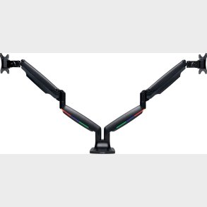 Kensington - Onetouch Smartfit Monitor Arm Dual - Black