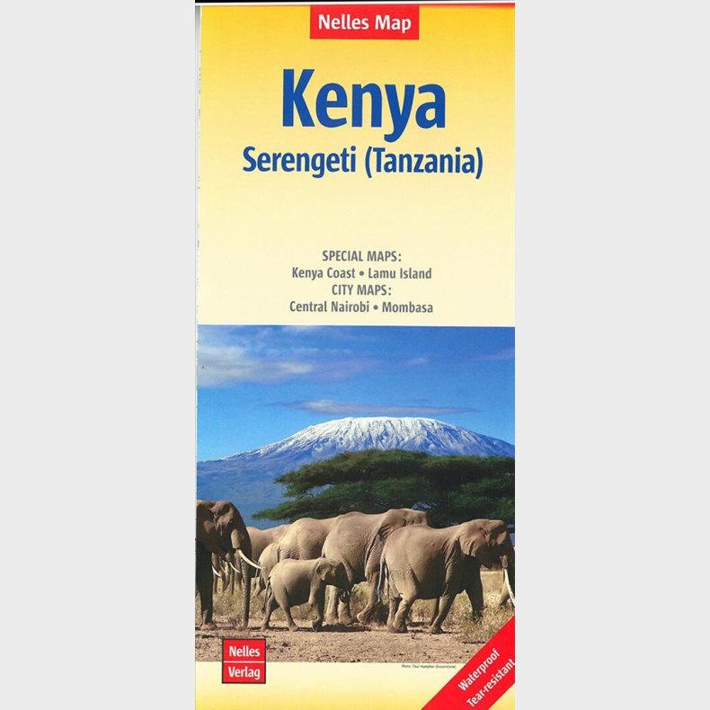 Kenya Serengeti - Tanzania - English book