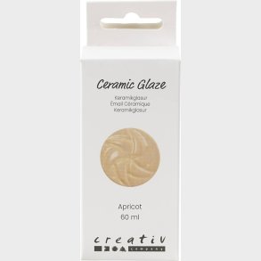 Keramik Glasur - 984-1101 C - Dkkende - Apricot - 60 Ml