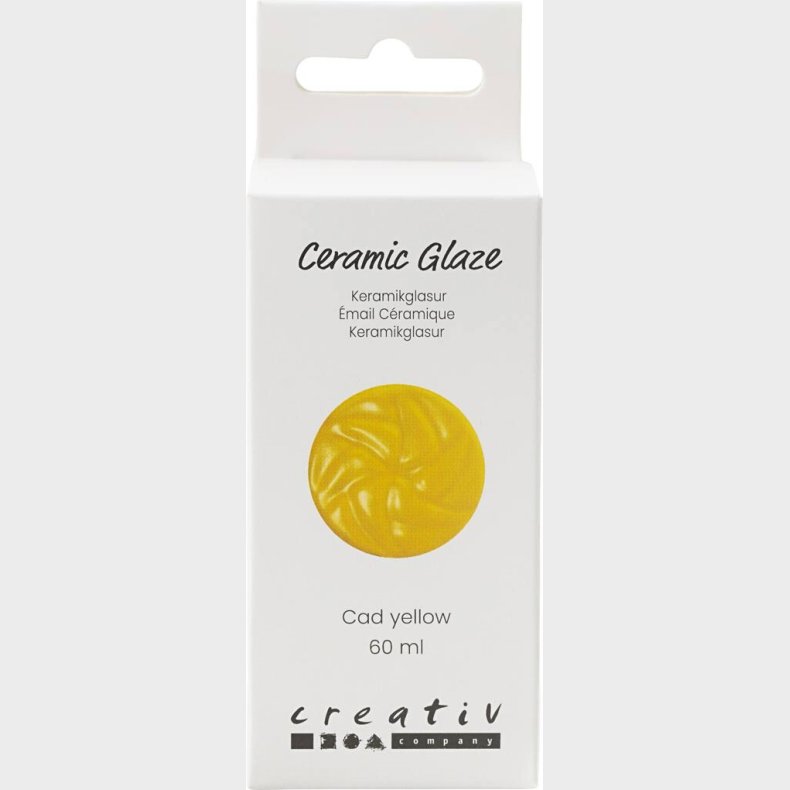 Keramik Glasur - 984-1101 C - Dkkende - Cad Yellow - 60 Ml