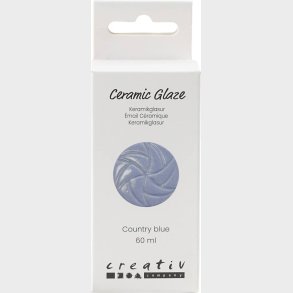 Keramik Glasur - 984-1101 C - Dkkende - Country Blue - 60 Ml