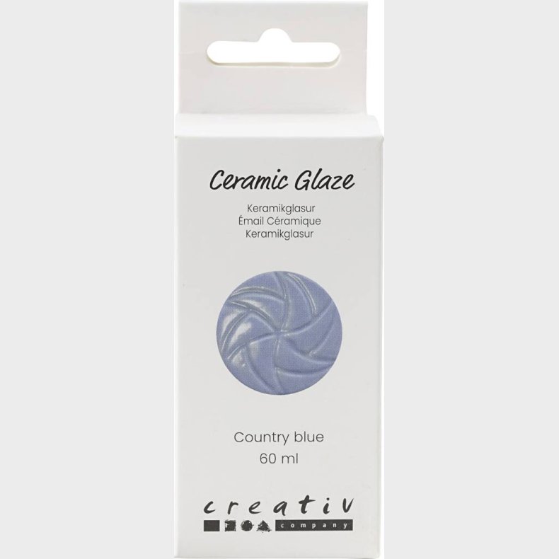 Keramik Glasur - 984-1101 C - Dkkende - Country Blue - 60 Ml
