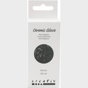 Keramik Glasur - 984-1101 C - Dkkende - Ebony - 60 Ml