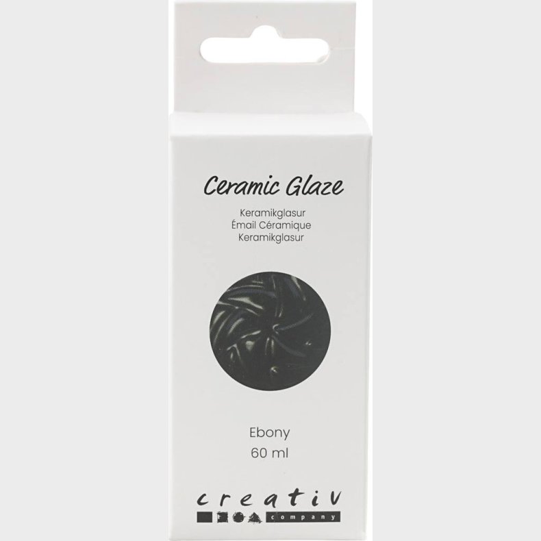 Keramik Glasur - 984-1101 C - Dkkende - Ebony - 60 Ml