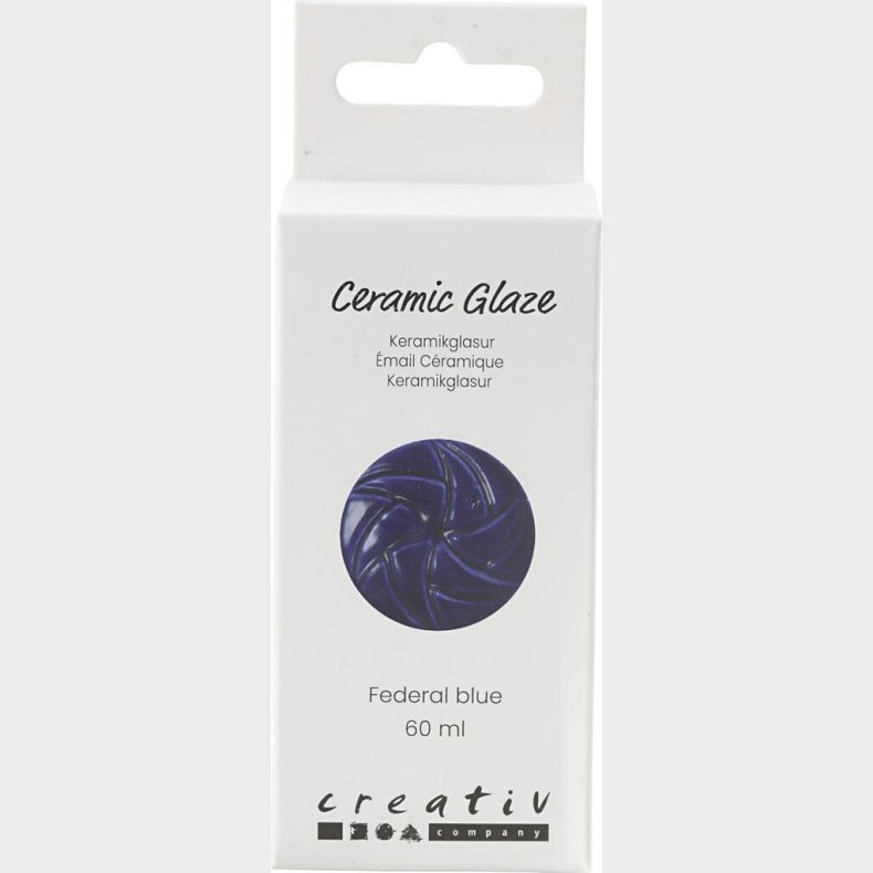 Keramik Glasur - 984-1101 C - Dkkende - Federal Blue - 60 Ml