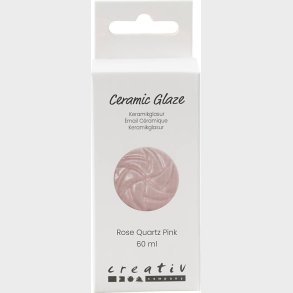 Keramik Glasur - 984-1101 C - Dkkende - Rose - 60 Ml