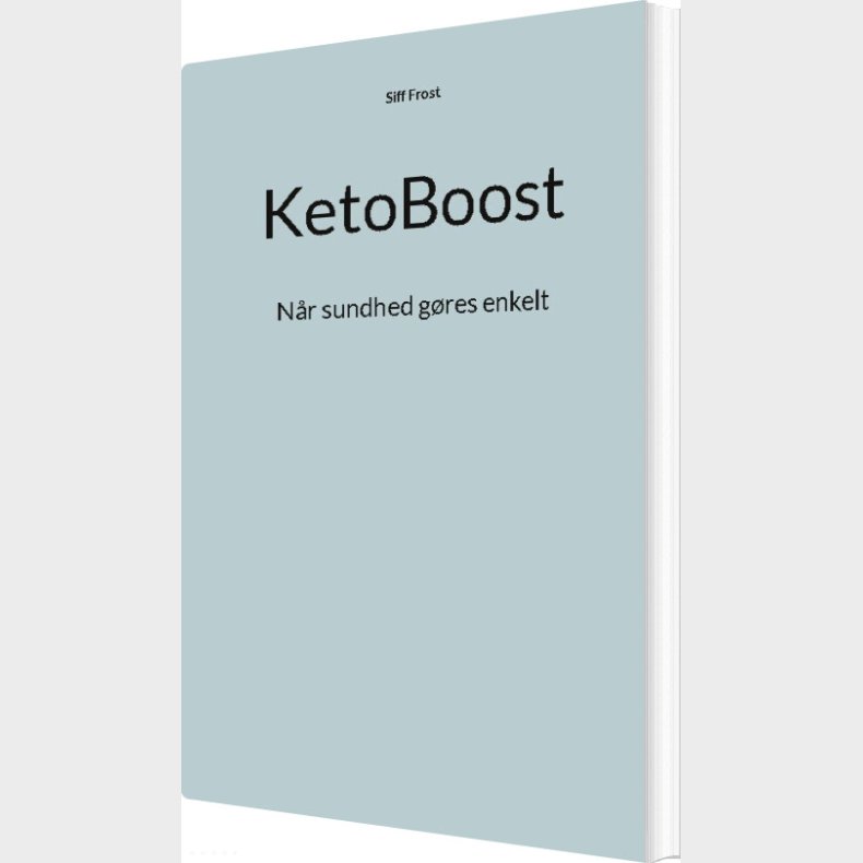 Ketoboost - Siff Frost - Bog