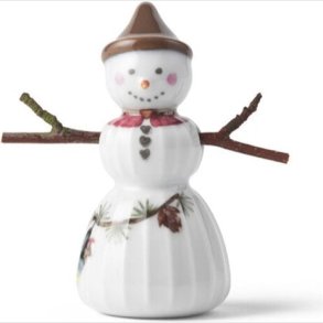 K�hler - Hammersh�i Christmas - Jul Snepige - H 8 Cm