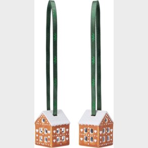 Khler - Honningkage Julekugler - 2 Stk. - H5 Cm