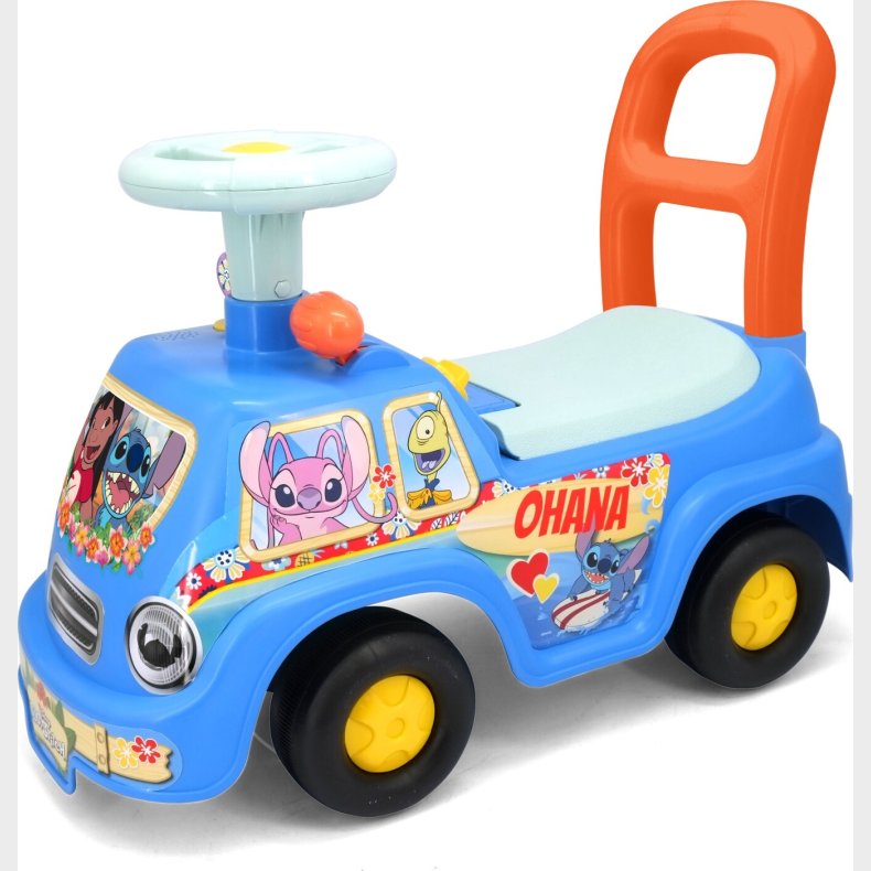 Kiddieland - Stitch G-bil Med Lys Og Lyd