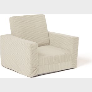 Kids Base - Lnestol Foldbar - Off-white - 42x44x38 Cm