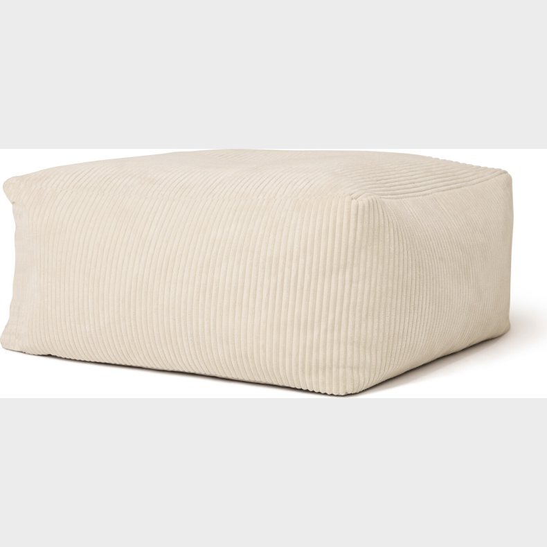 Kids Concept - Brnepuf - Off-white - 85x85x34 Cm