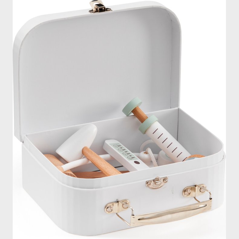 L�getaske Leget�j Med Tilbeh�r I Tr� - Kids Concept