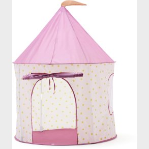 Kids Concept - Legetelt - Rosa Med Prikker - 100x100x130 Cm