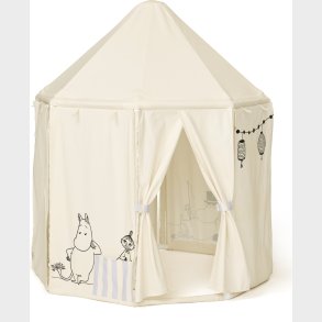 Kids Concept - Mumin - Pavillon Telt - Natur - Hjde 124 Cm, Diameter 107 Cm