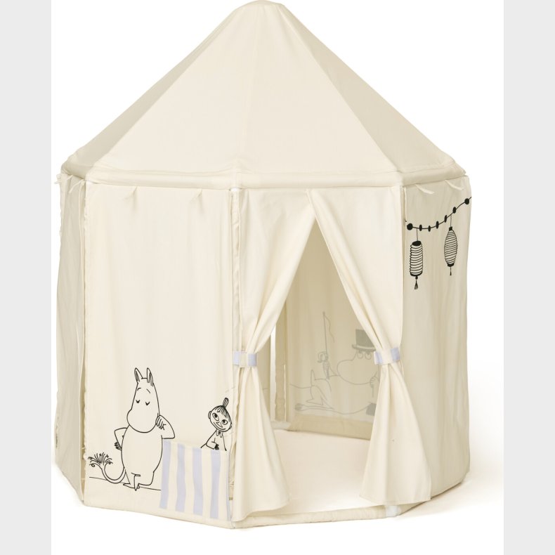 Kids Concept - Mumin - Pavillon Telt - Natur - H�jde 124 Cm, Diameter 107 Cm