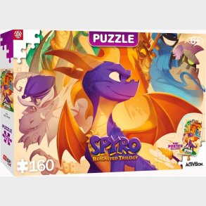 Spyro Reignited Trilogy Puslespil - Good Loot Puzzle - 160 Brikker