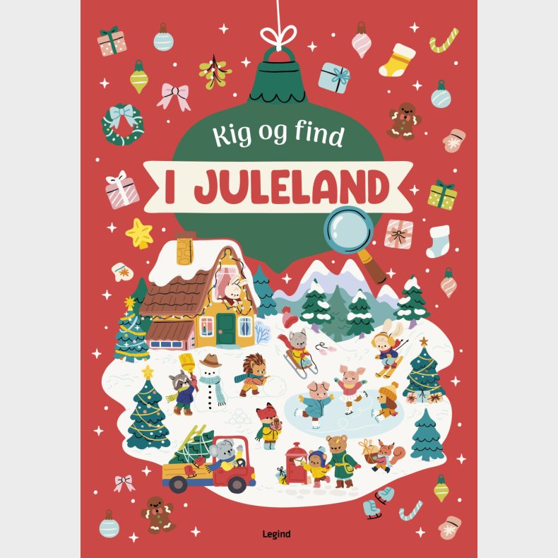 Kig Og Find I Juleland - Bog