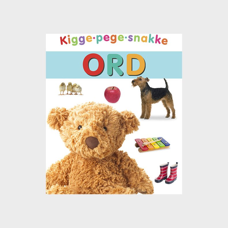 Kigge-pege-snakke: Ord - Bog