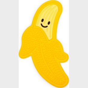 Kikkerland - Banan Slikkemtte - 12 Cm X 21.5 Cm X 1.25 Cm, 14.5 Cm X 29 Cm