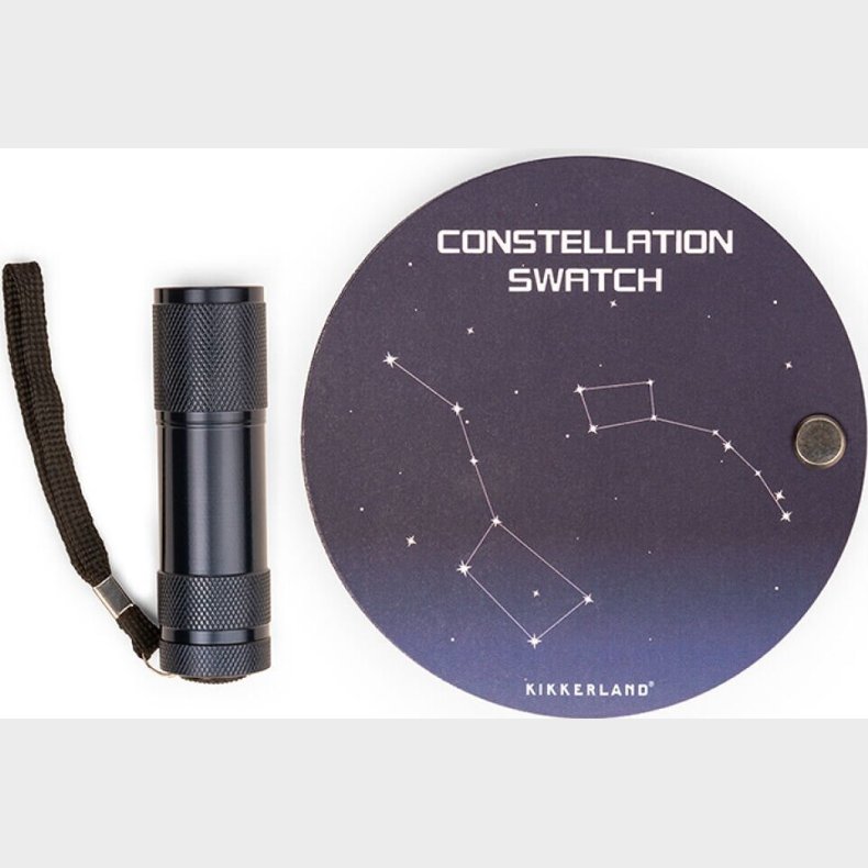 Kikkerland - Constellation Swatch & Uv Lommelygte - (gg275)