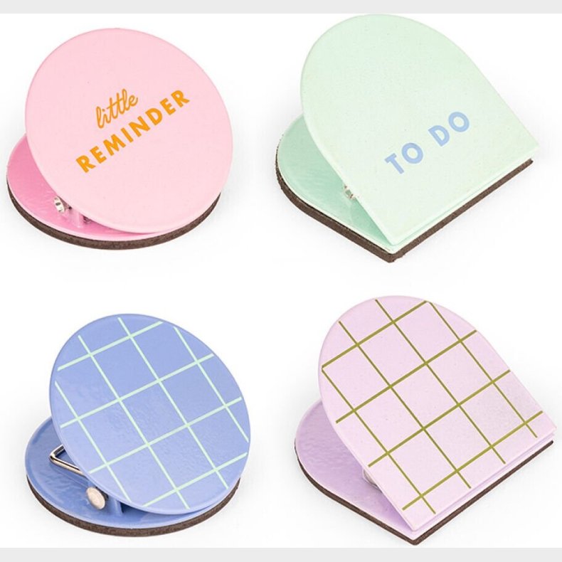 Kikkerland - Inkerie - Magnet Clips - 4 Stk