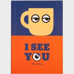 Kikkerland - Jeg Ser Dig Klisterm�rkebog - 10.5 Cm X 15 Cm X 0.5 Cm - Bog