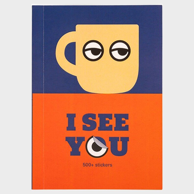 Kikkerland - Jeg Ser Dig Klisterm�rkebog - 10.5 Cm X 15 Cm X 0.5 Cm - Bog